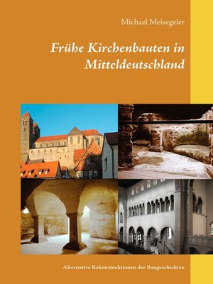 cover image of Frühe Kirchenbauten in Mitteldeutschland